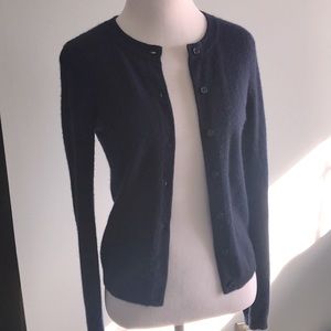 💯Cashmere Cardigan Navy Blue